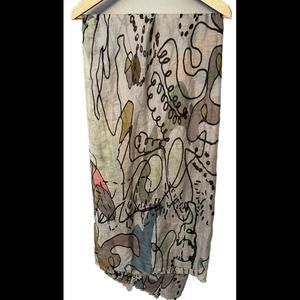 Abstract Patterned Scarf